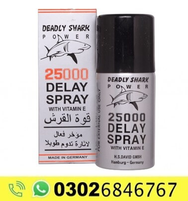 Deadly Shark 25000 Delay Spray in Pakistan