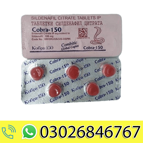 Black Cobra 150 Tablets in Pakistan