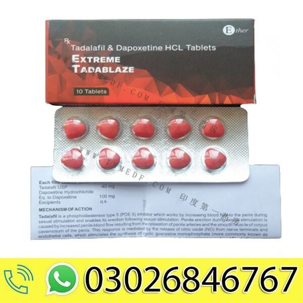 Extreme Tadablaze Tablets Price in Pakistan