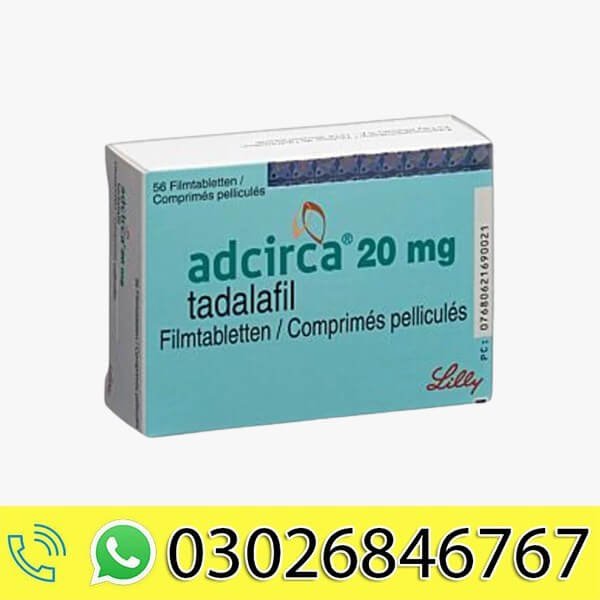 Adcirca 20mg Tablets in Pakistan