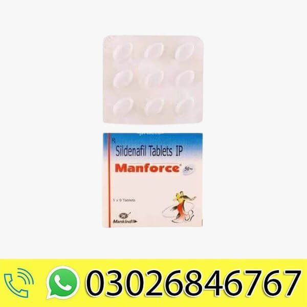 Manforce Tablet 50mg in Pakistan
