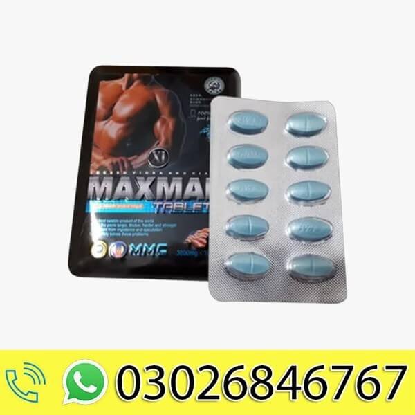 Maxman Male Sexual Tablets in Pakistan
