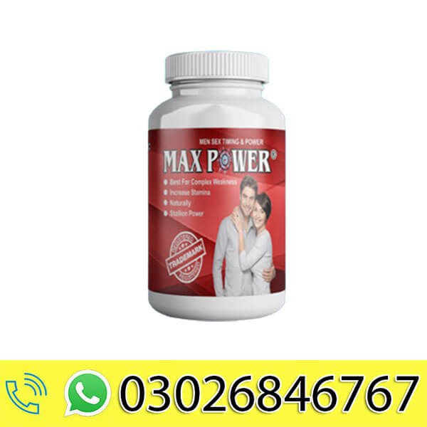 Maxpower 60 Capsules in Pakistan